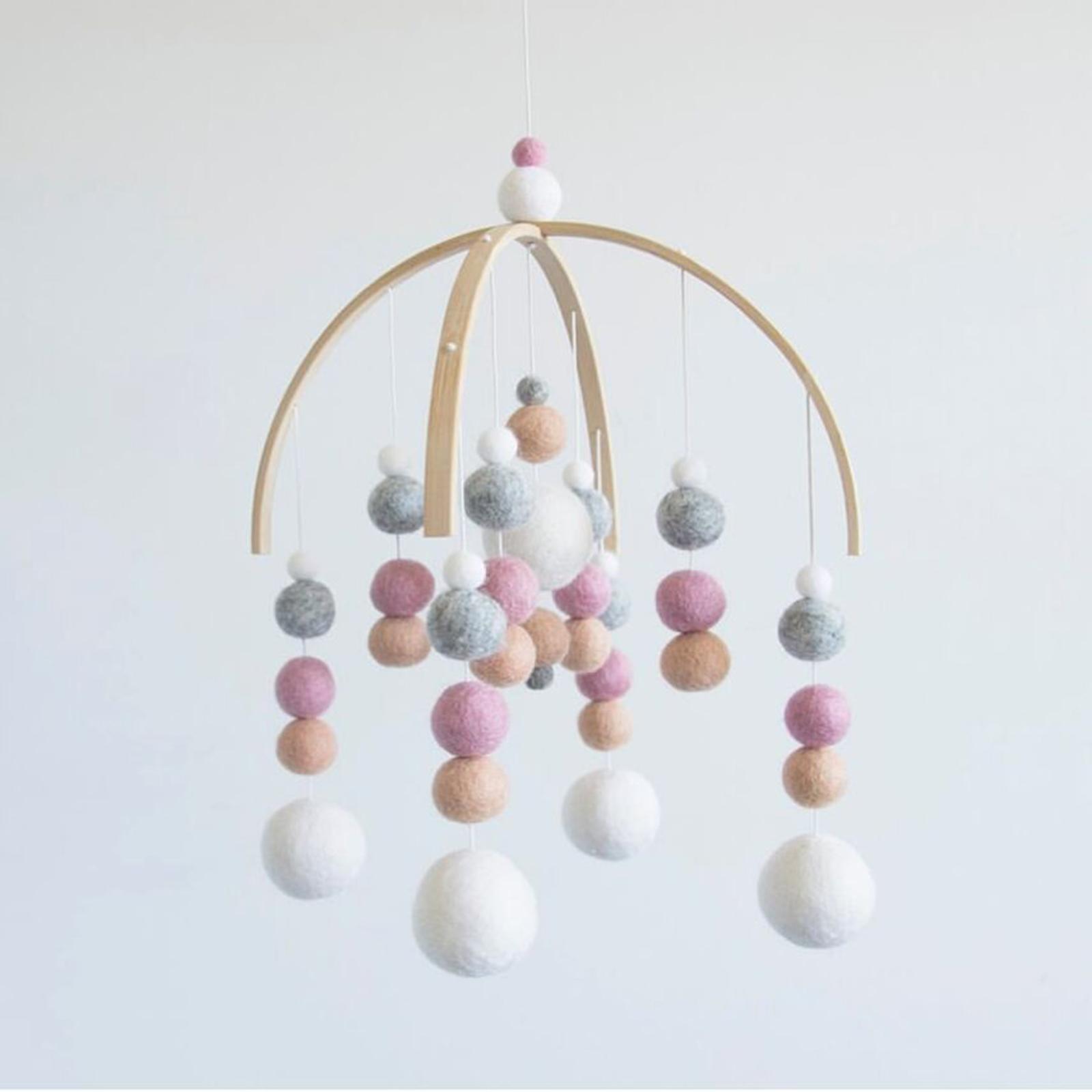 Baby Nursery Diy - Wooden Mobile Hanging Frame Kit for