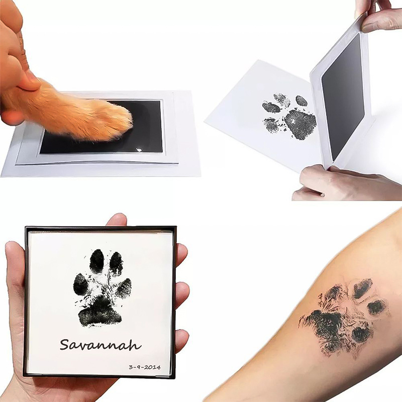 Footprint Ink Kit - Pet Dog Cat Paw Print Ink