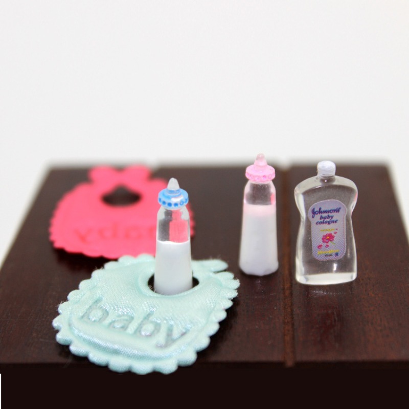 Baby Nursery Dolls - DOLLHOUSE Miniature Food Toy Scene Model