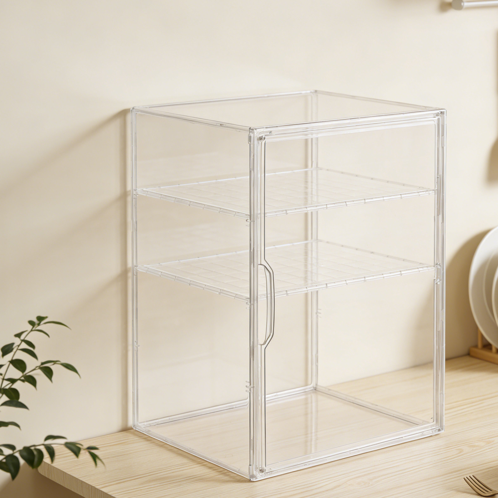 Baby Nursery Organizer - 3-Tier Clear Bottle Organizer for Baby