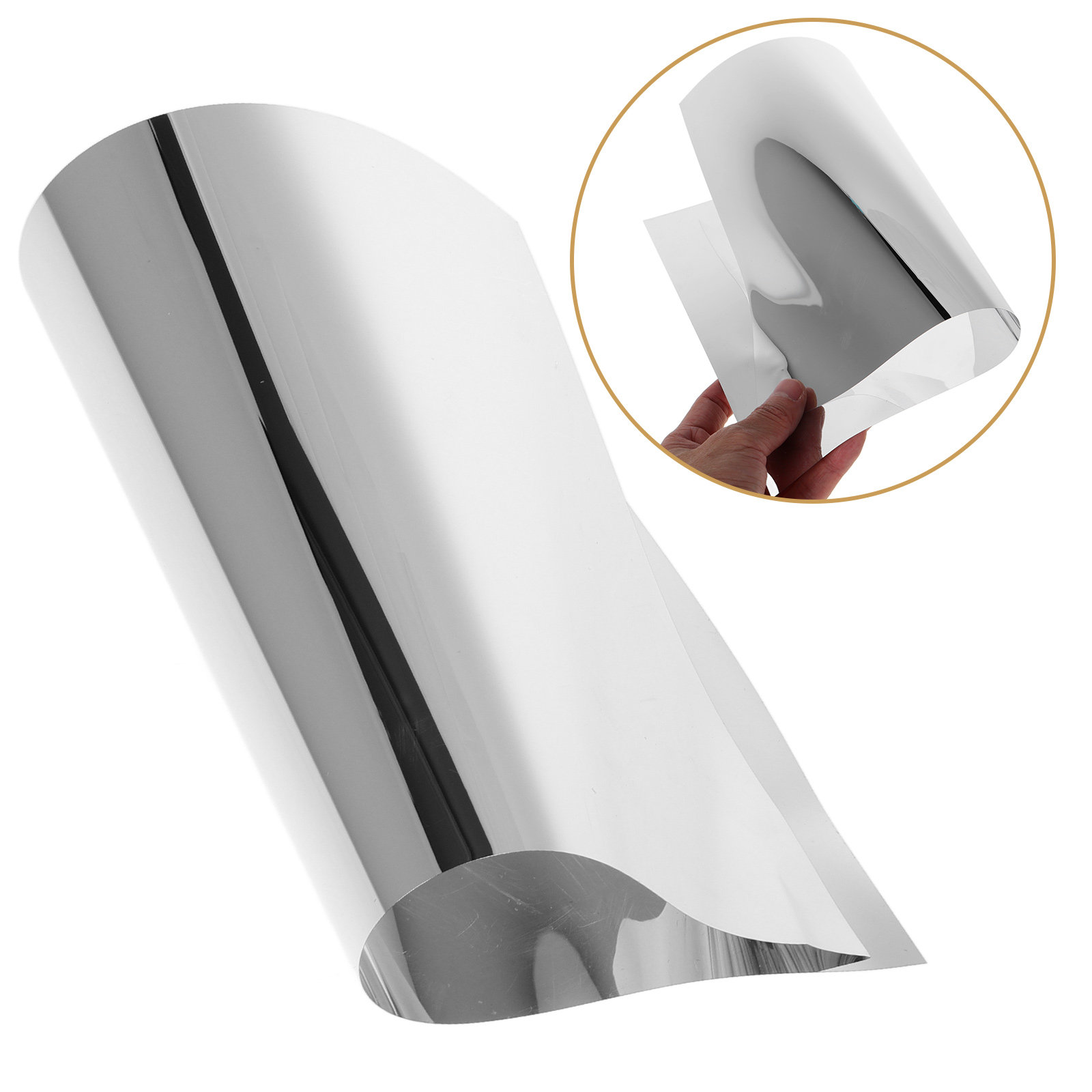 Baby Nursery Diy - Transparent Flexible Plastic Mirror Sheet Adhesive
