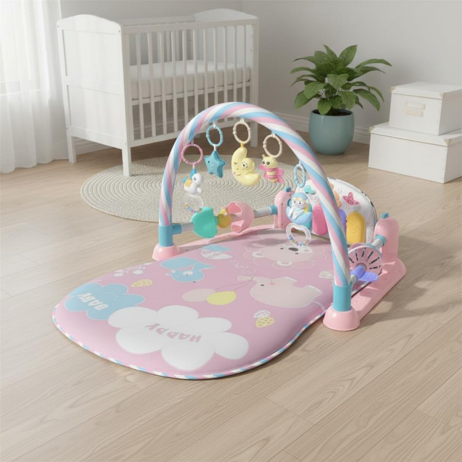 Baby Playpen with Piano Music  - огляд і ціна Baby Nursery Music