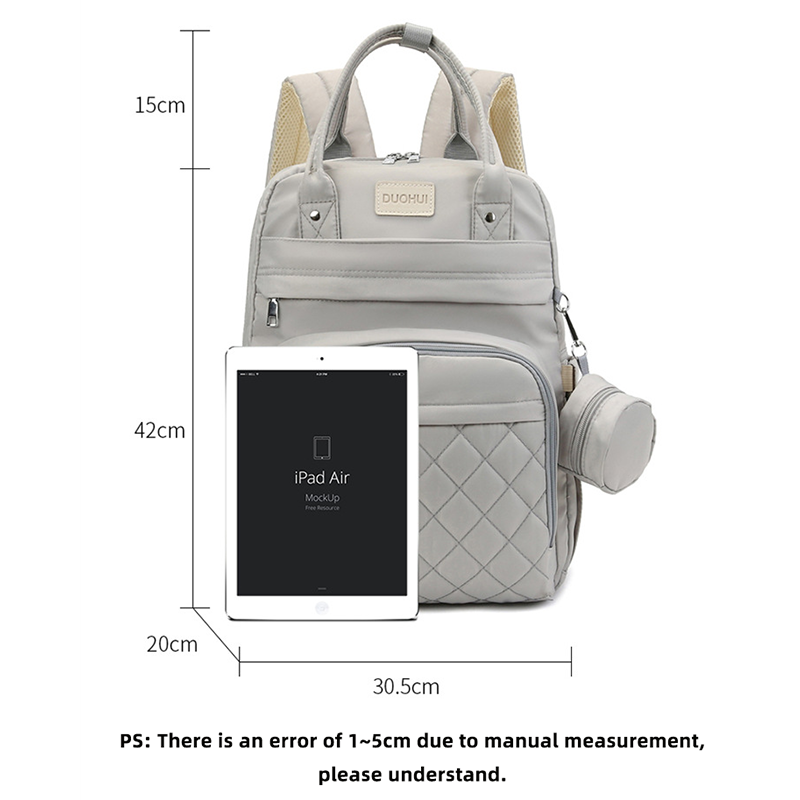PANGDUBE 3pcs/set Mom Dad Back - огляд і ціна Baby Nursery Backpack