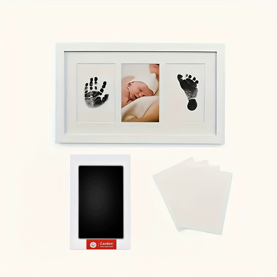 1 Set Baby Handprint Footprint - огляд і ціна Footprint Ink Kit
