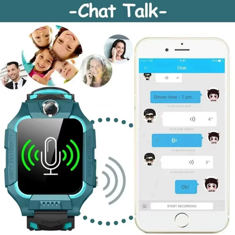 New Kids Smart Watch SOS Antil - огляд і ціна Wearable Baby Monitor