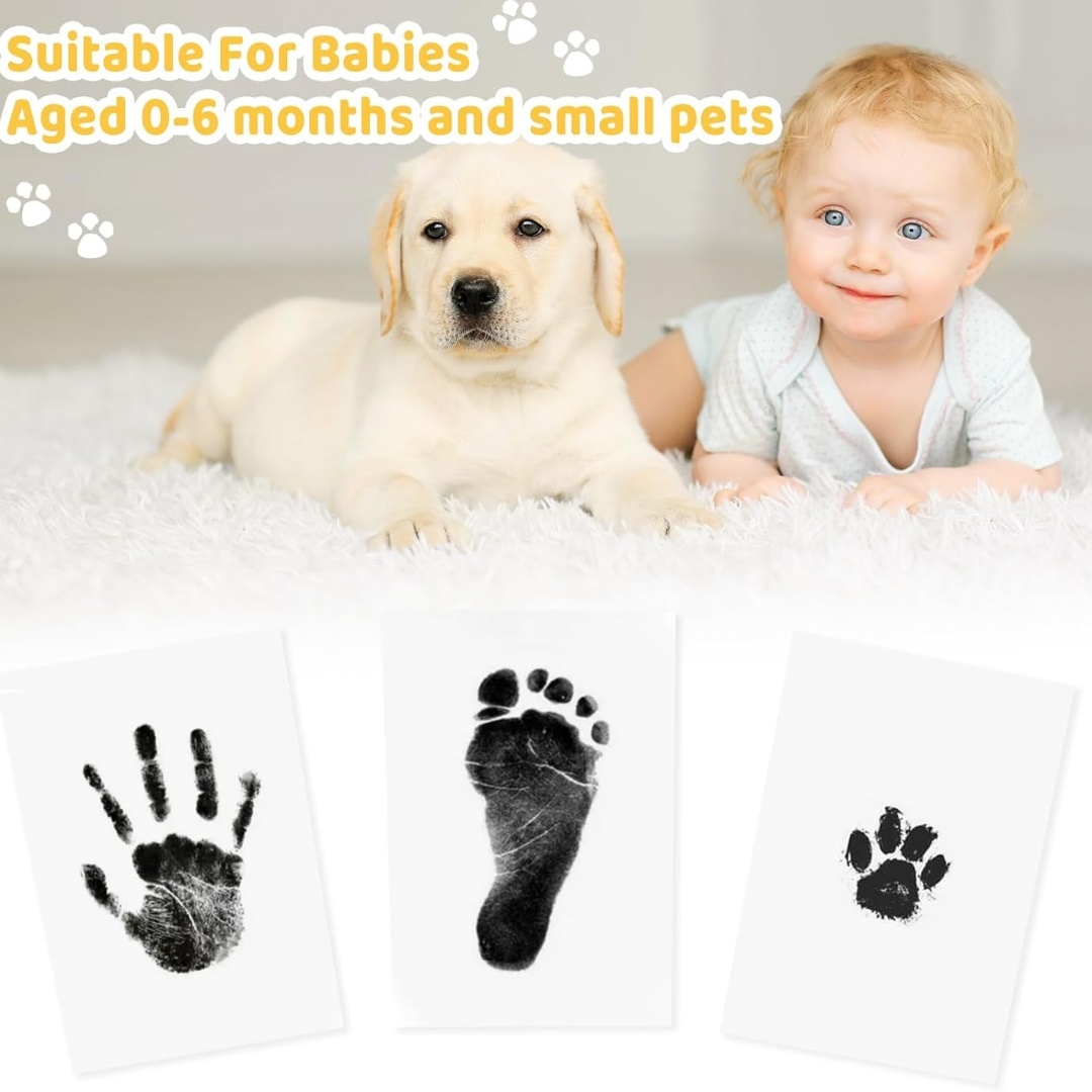 Baby Handprint and Footprint K - огляд і ціна Footprint Ink Kit