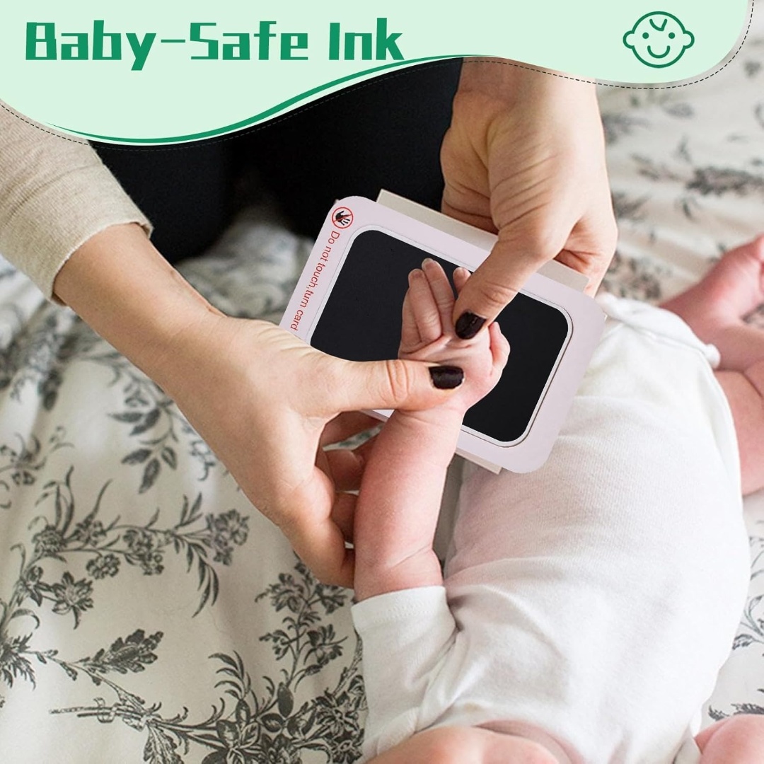 Baby Handprint and Footprint K - огляд і ціна Footprint Ink Kit