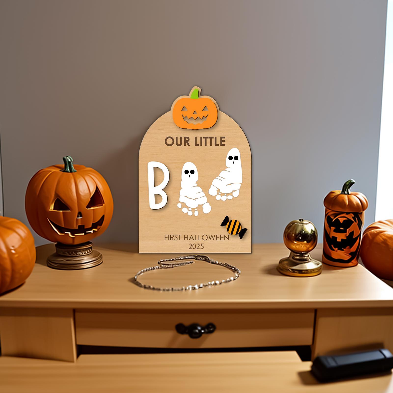 Foot Print Kit For Baby Hallow - огляд і ціна Footprint Ink Kit
