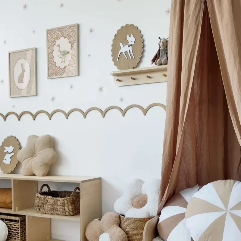 12/24pcs Unfinished Decorative - огляд і ціна Baby Nursery Diy