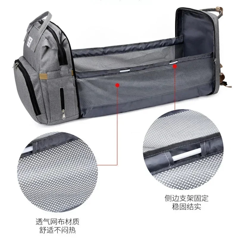 Large Capacity Mommy Diaper Ba - огляд і ціна Baby Nursery Backpack