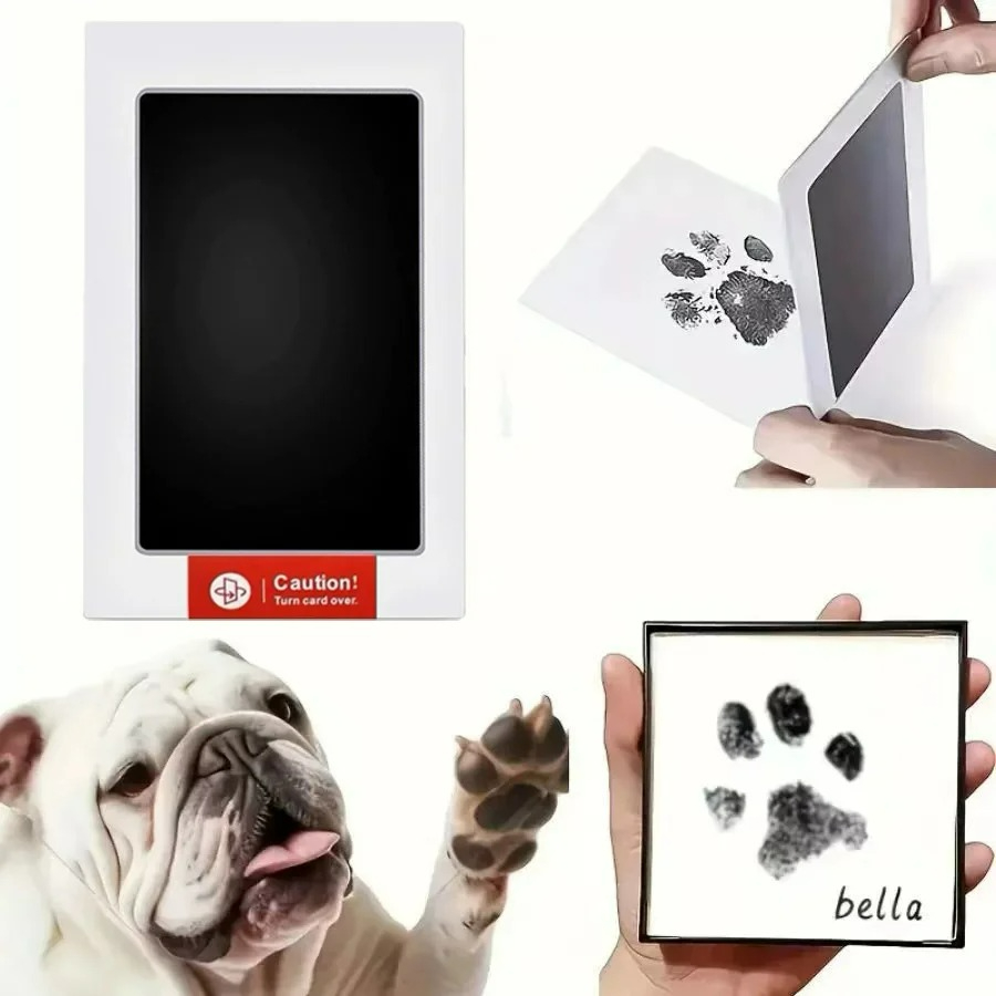 1/2 Set Pet Handprint Footprin - огляд і ціна Footprint Ink Kit