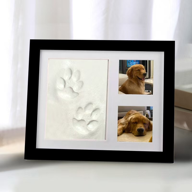 DIY Wooden Photo Frame Kit Wit - огляд і ціна Footprint Ink Kit