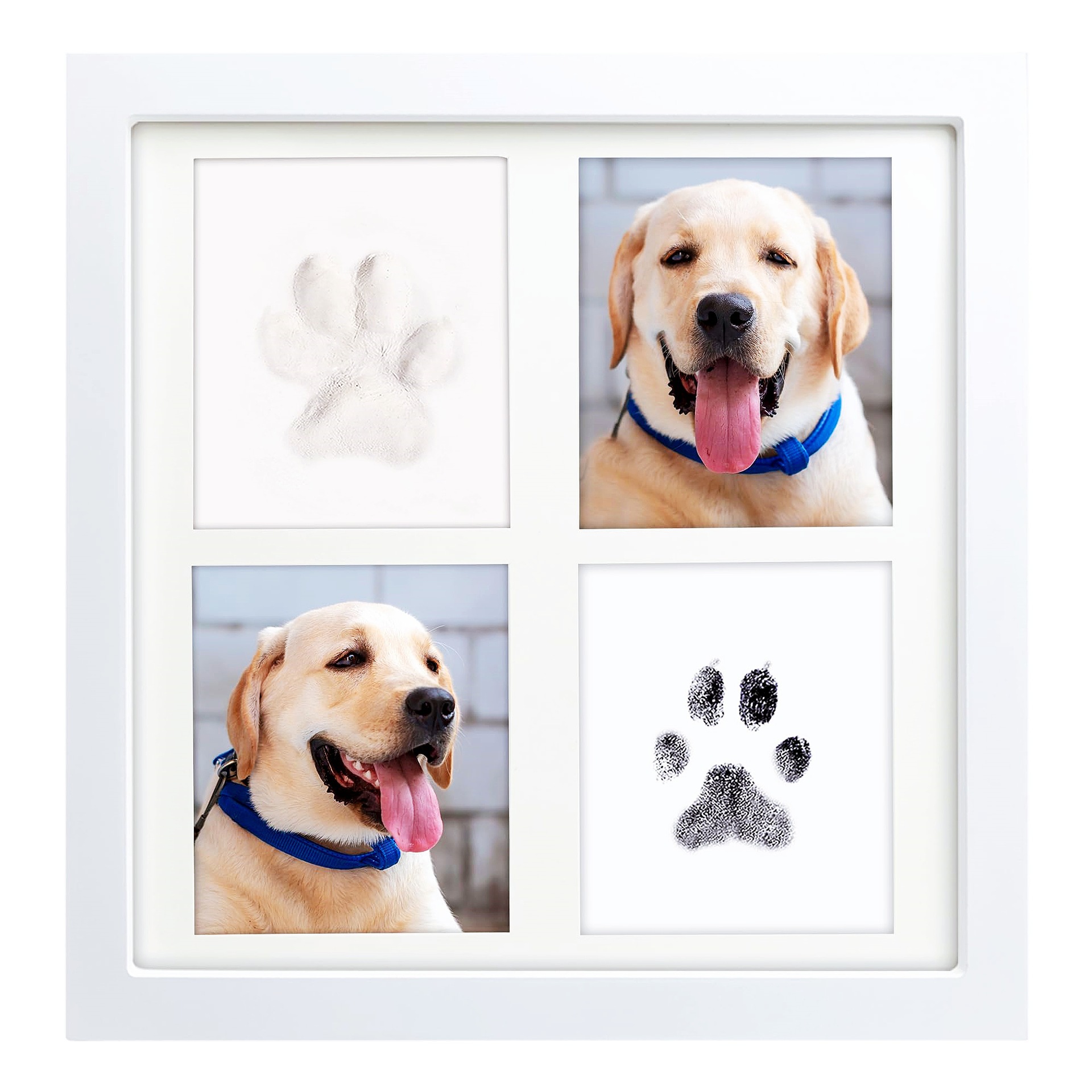 DIY Wooden Photo Frame Kit Wit - огляд і ціна Footprint Ink Kit