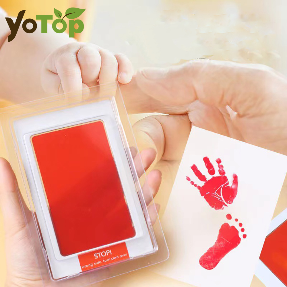 Large Size Non-Toxic Baby Hand - огляд і ціна Footprint Ink Kit