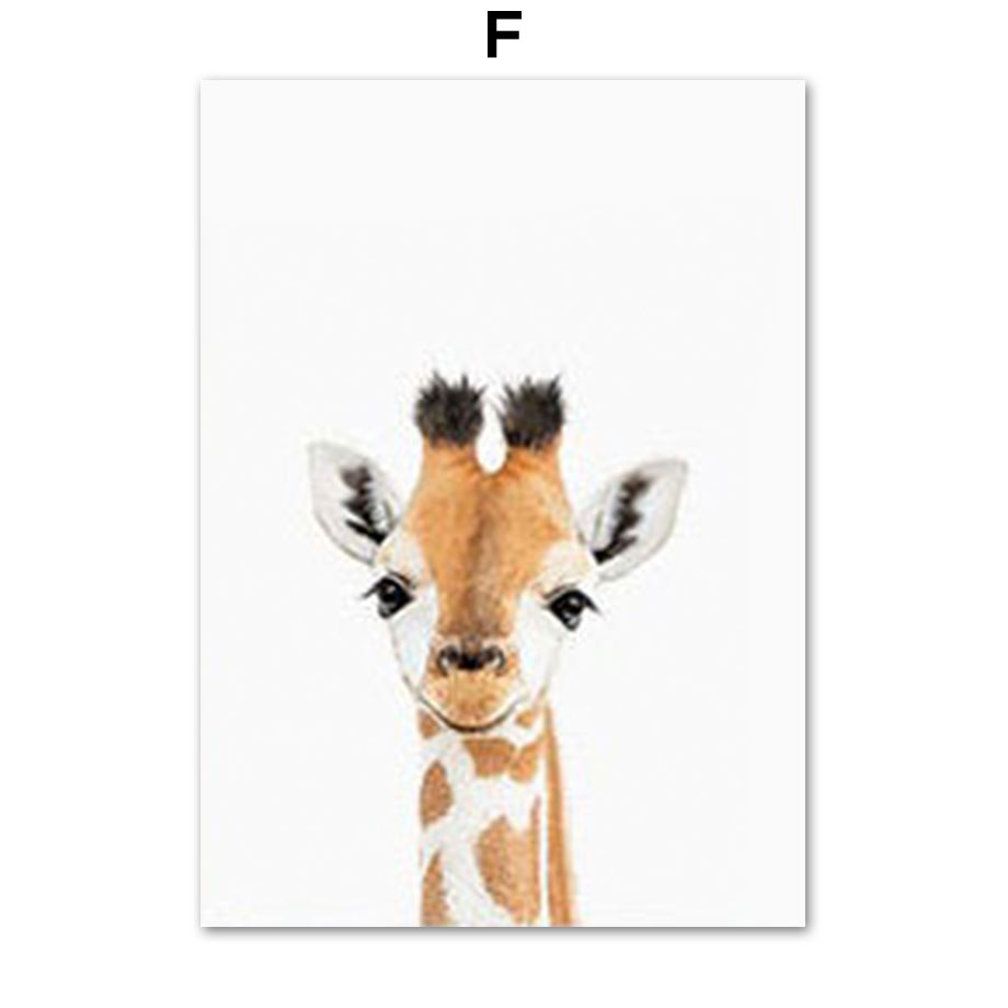 1pc frameless Canvas Painting  - огляд і ціна Baby Zoo Nursery