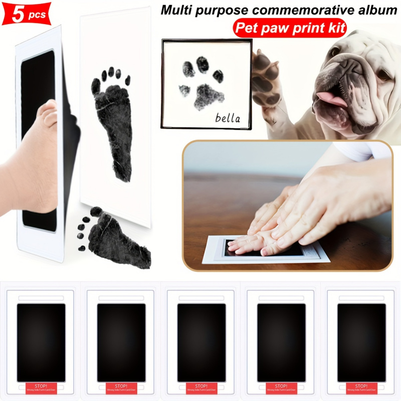 Pet Paw Print Keepsake Kit - C - огляд і ціна Footprint Ink Kit
