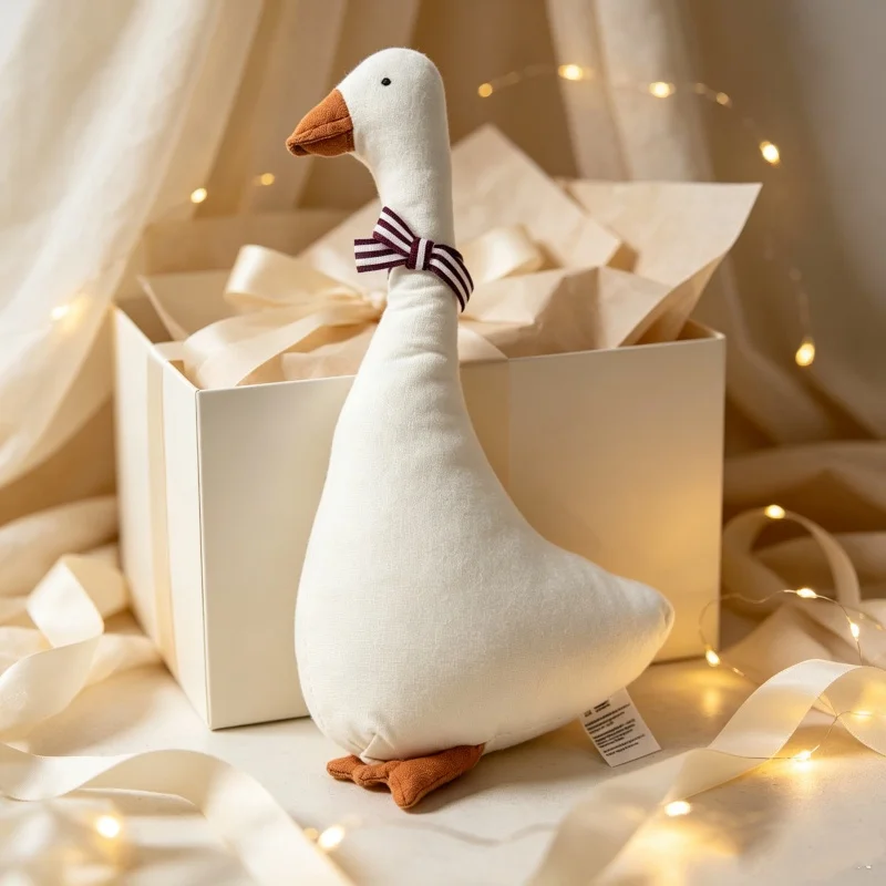INS Style Fabric Goose Stuffed - огляд і ціна Baby Nursery Layout