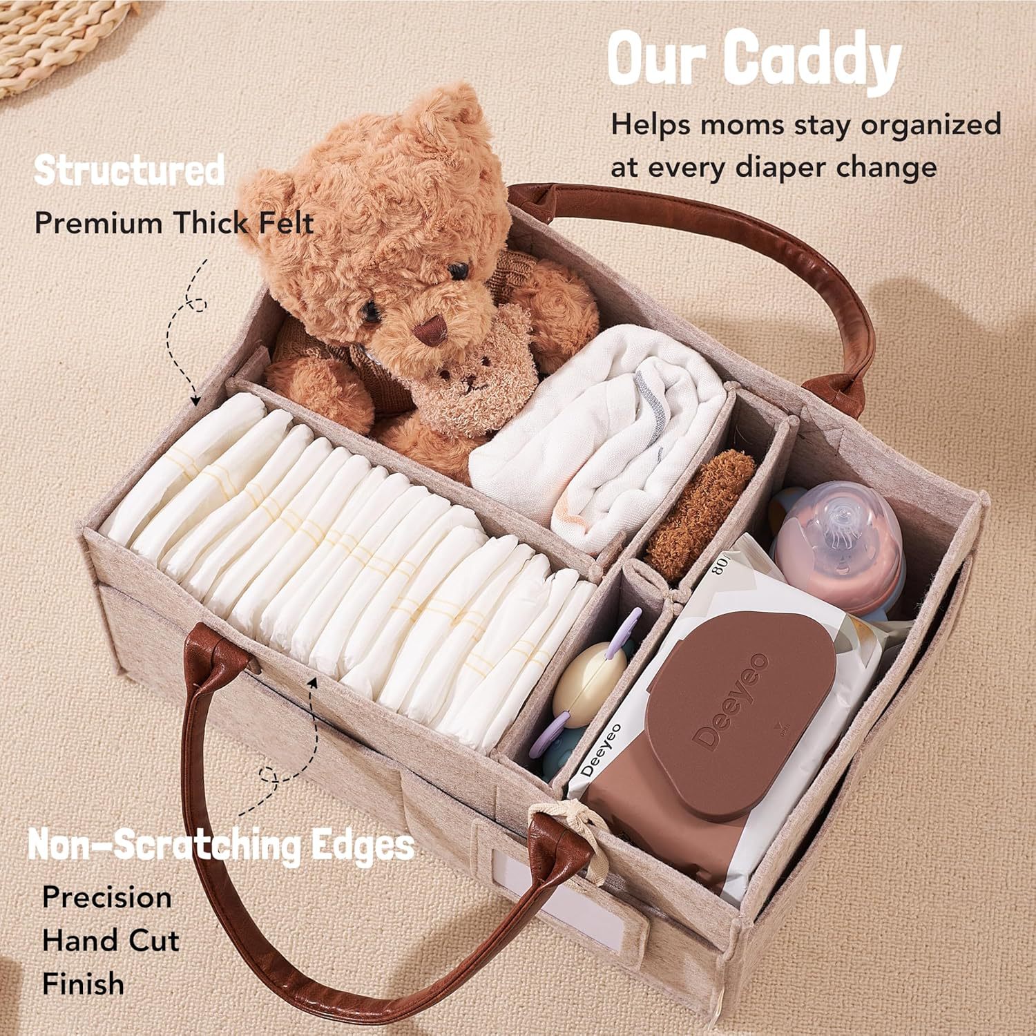 Baby Felt Storage Nursery Orga - огляд і ціна Baby Nursery Organizer