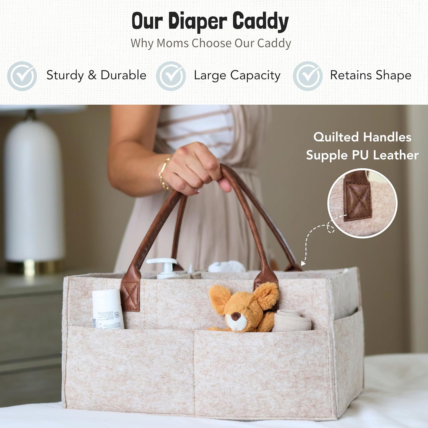 Baby Felt Storage Nursery Orga - огляд і ціна Baby Nursery Organizer