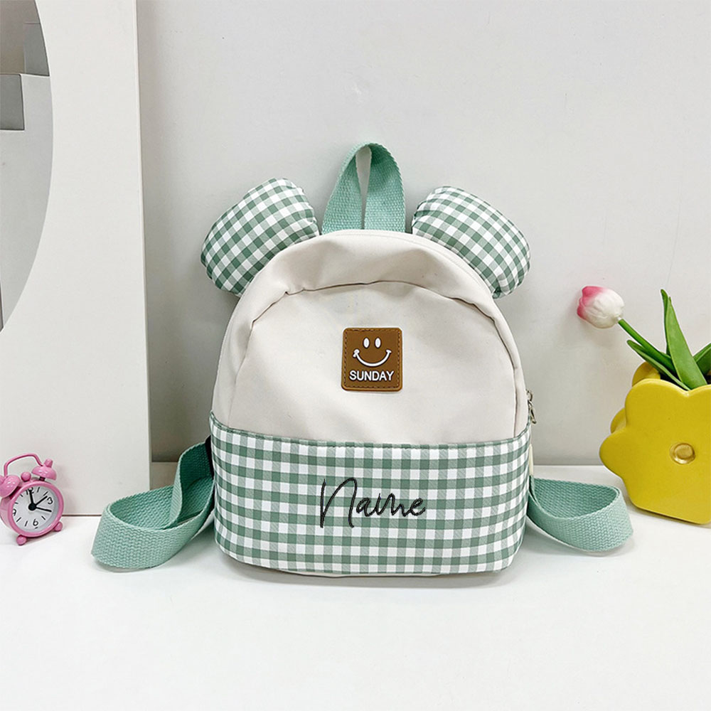 New Checkered Cartoon Children - огляд і ціна Baby Nursery Backpack