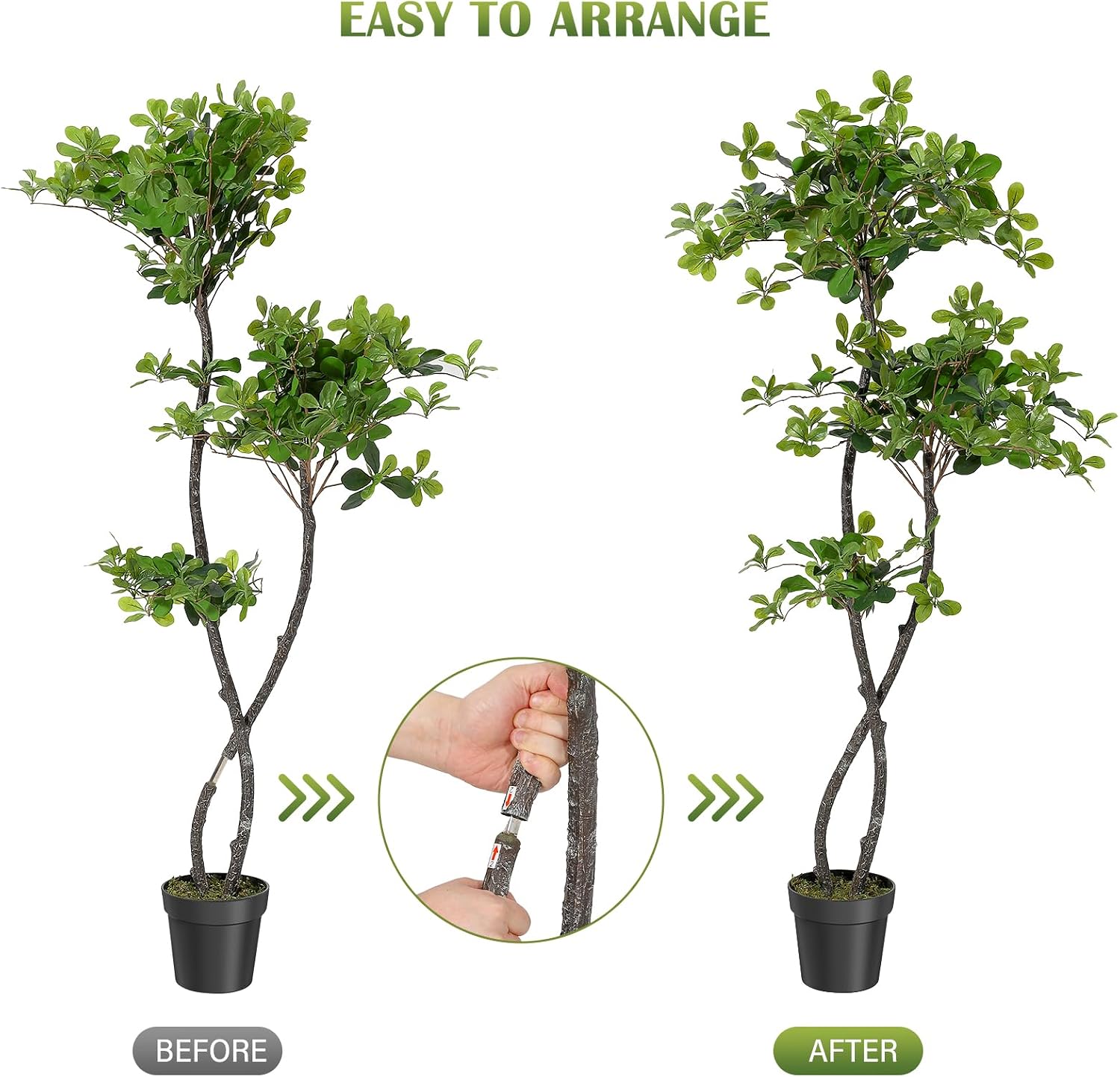 Artificial Plants Indoor, 5/6  - огляд і ціна Baby Nursery Tree