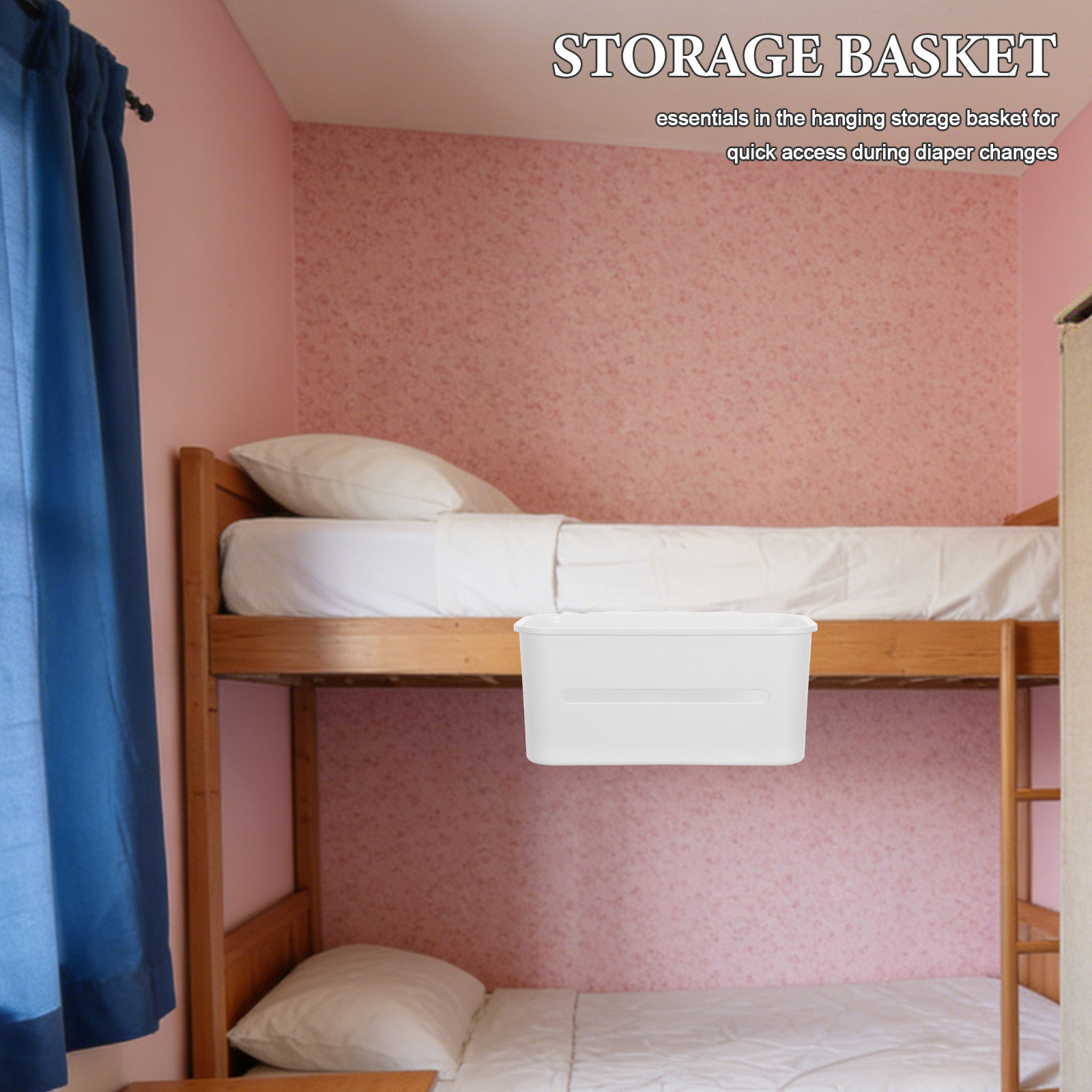 Crib Hanging Storage Basket Ba - огляд і ціна Baby Nursery Organizer