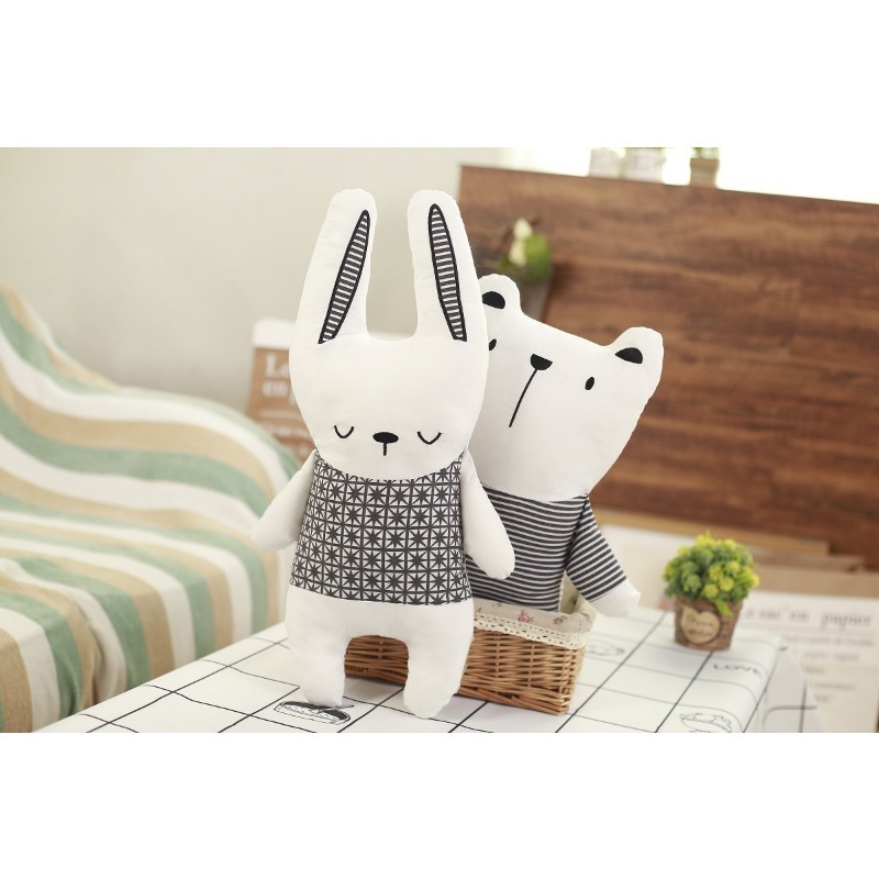 Cotton Stuffed Doll Rabbit Bea - огляд і ціна Baby Nursery Dolls