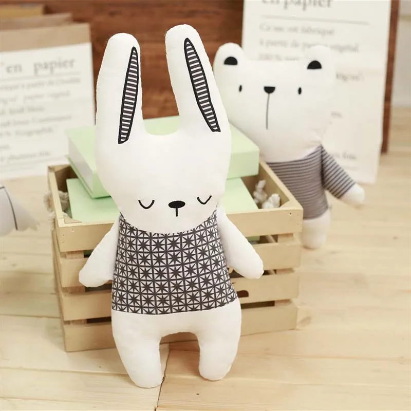 Cotton Stuffed Doll Rabbit Bea - огляд і ціна Baby Nursery Dolls