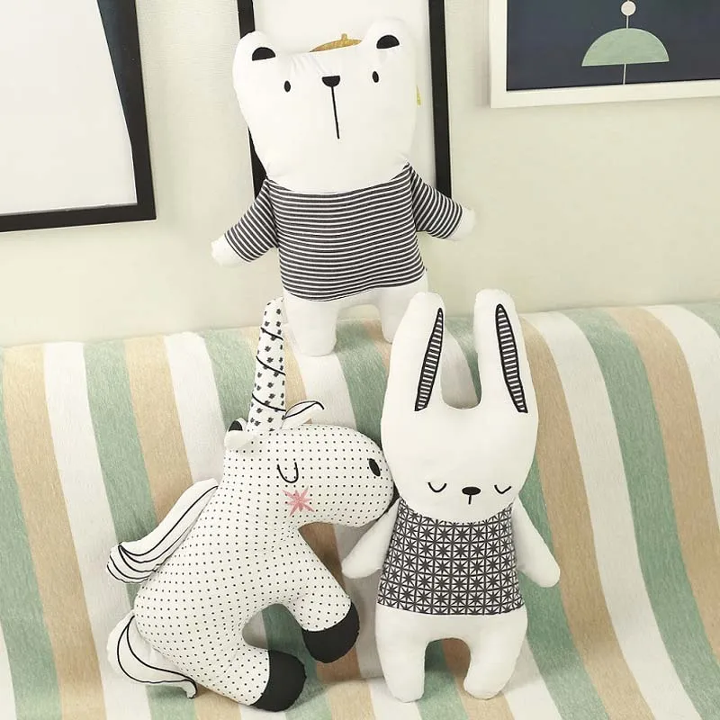 Cotton Stuffed Doll Rabbit Bea - огляд і ціна Baby Nursery Dolls