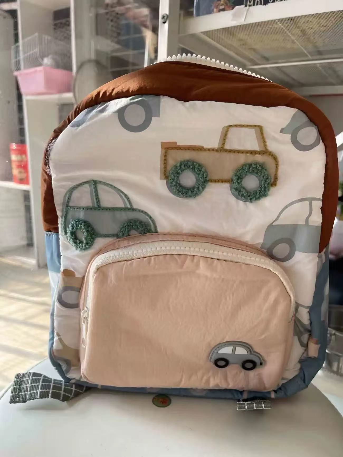 Car Embroidery Bag, Children's - огляд і ціна Baby Nursery Backpack