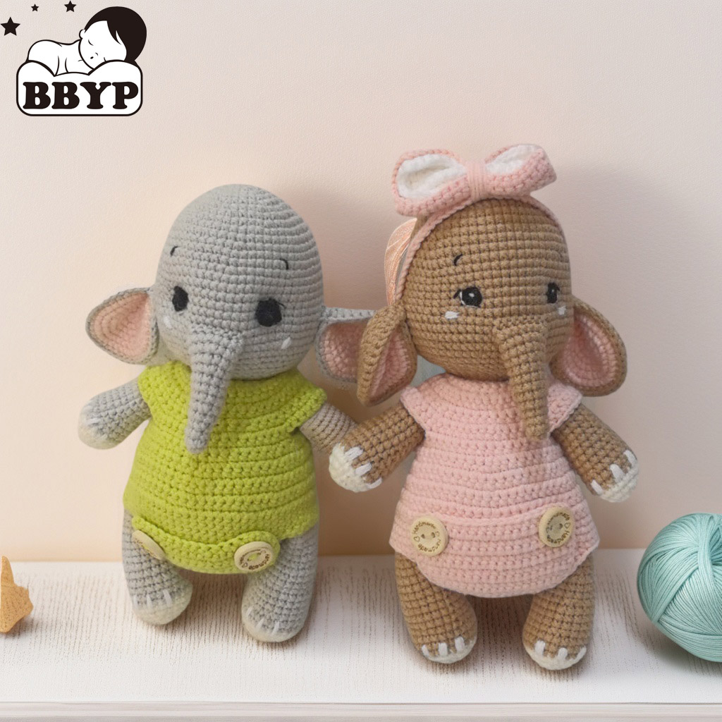 Handmade Crochet Elephant Coup - огляд і ціна Baby Nursery Diy