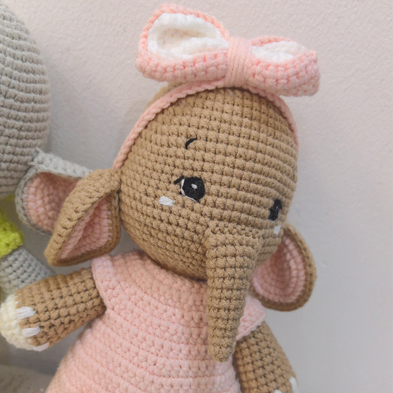 Handmade Crochet Elephant Coup - огляд і ціна Baby Nursery Diy