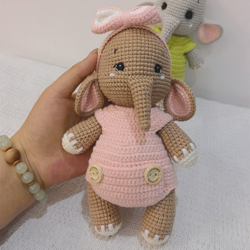Handmade Crochet Elephant Coup - огляд і ціна Baby Nursery Diy