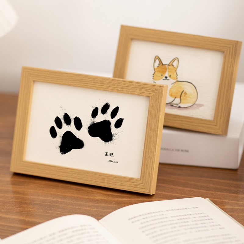 Safe Non-Toxic Pet Dog Cat Paw - огляд і ціна Footprint Ink Kit