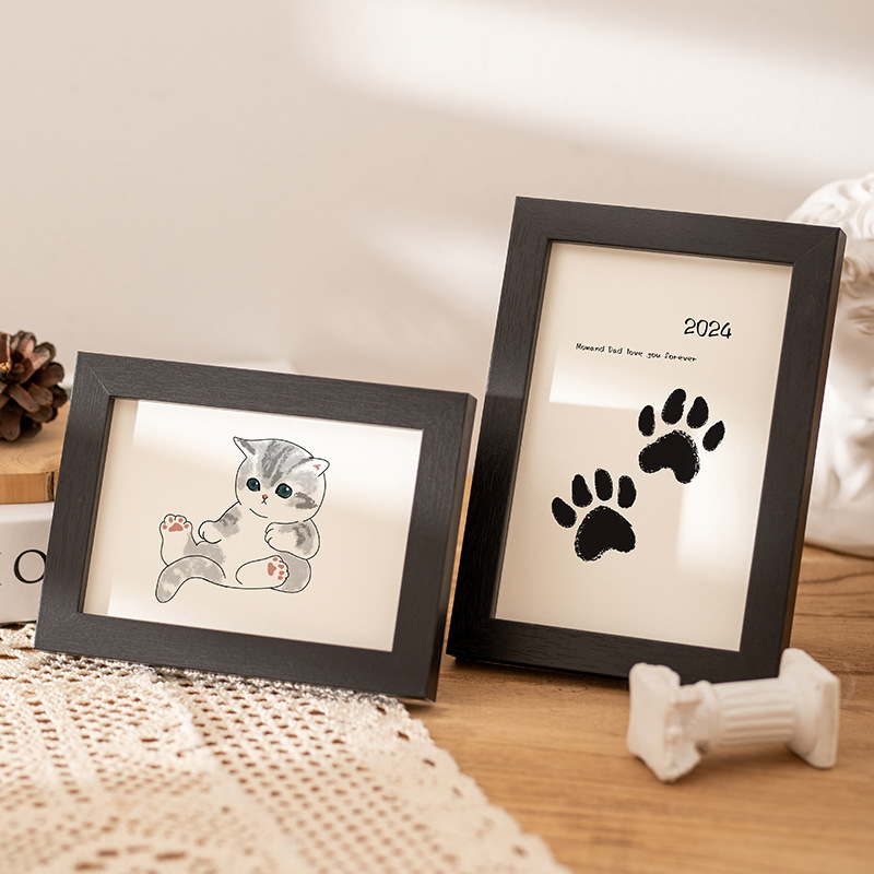 Safe Non-Toxic Pet Dog Cat Paw - огляд і ціна Footprint Ink Kit