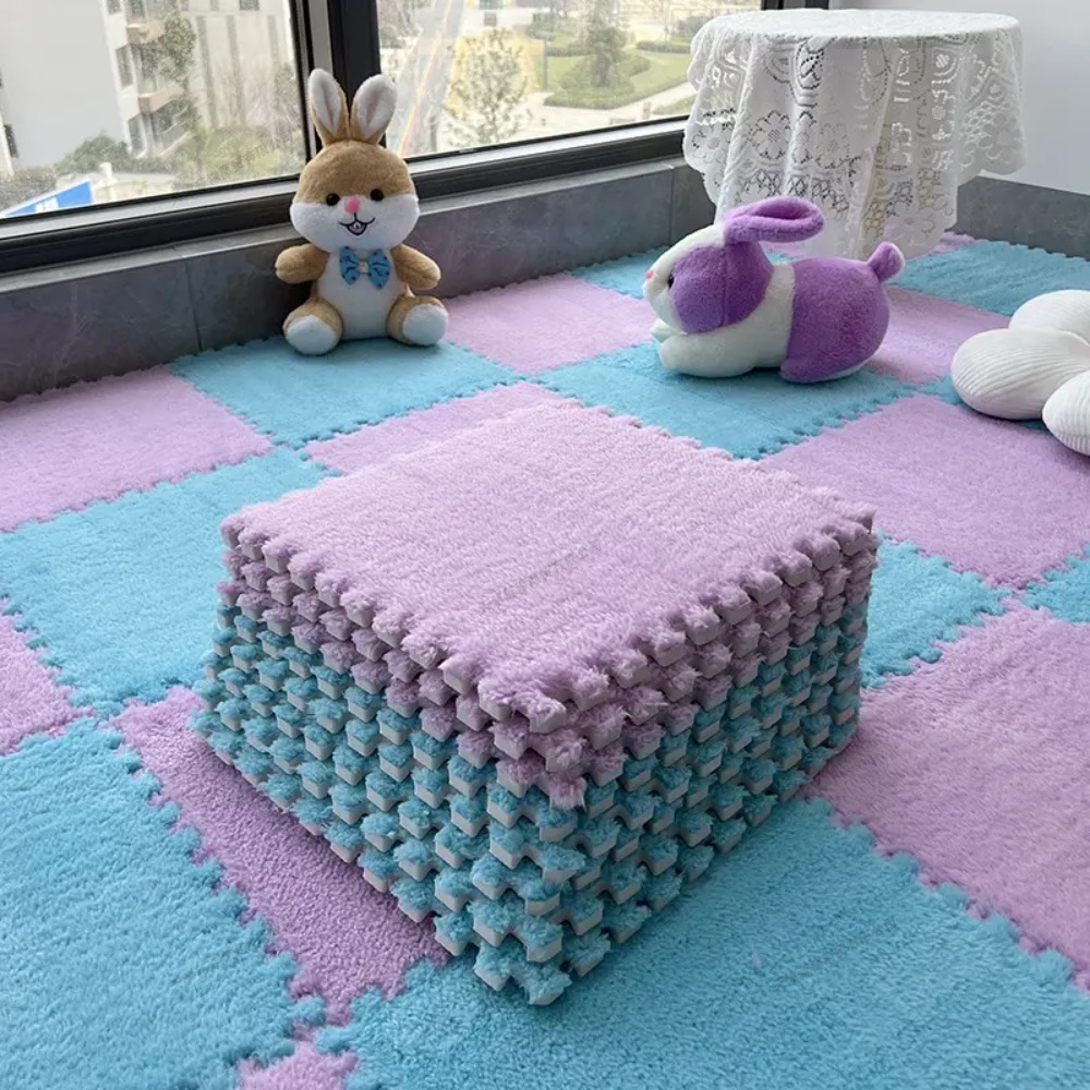 20Pcs Soft Plush Puzzle Floor  - огляд і ціна Baby Nursery Music
