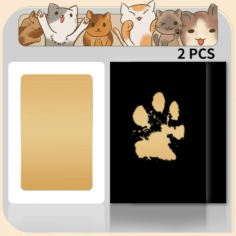2PCS Baby Handprint and Footpr - огляд і ціна Footprint Ink Kit