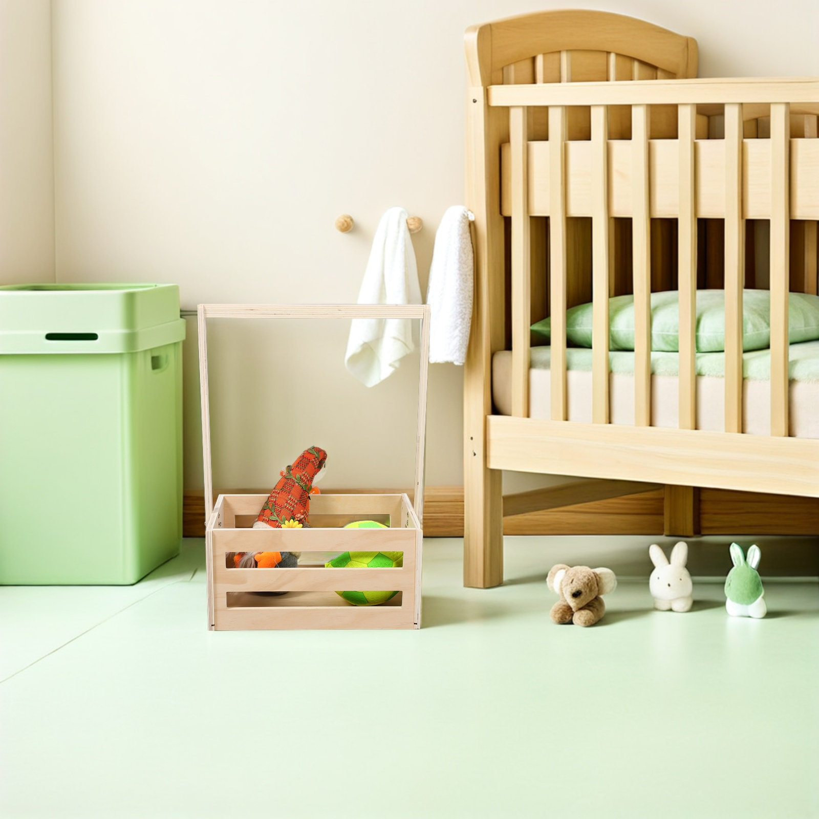 Vintage Wooden Baby Shower Sto - огляд і ціна Baby Nursery Organizer