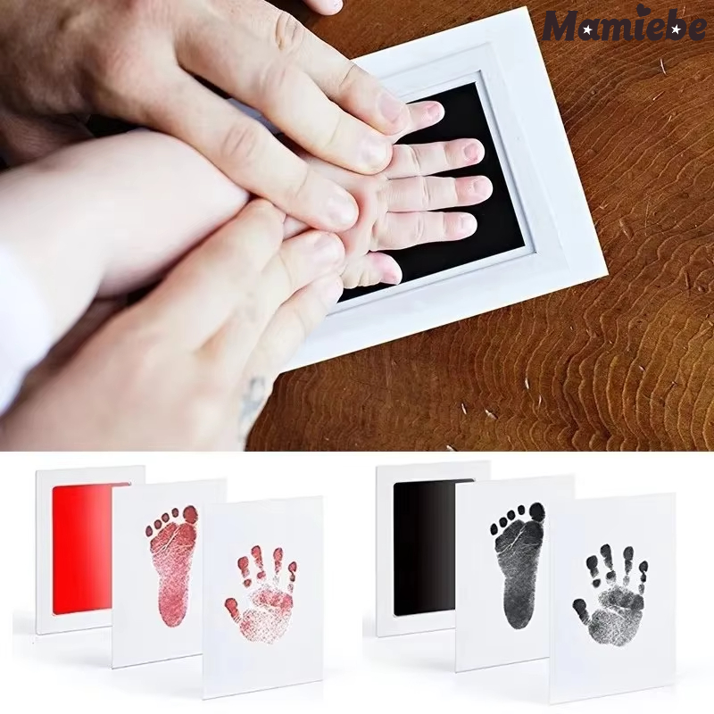 Non-Toxic Baby Handprint Kit:  - огляд і ціна Footprint Ink Kit