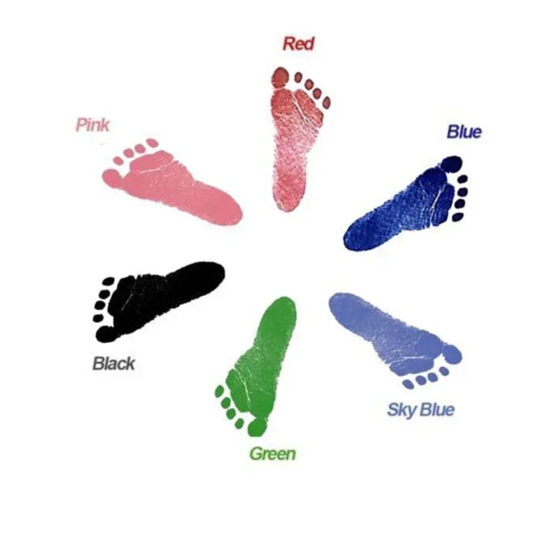 Toddlers Souvenir Baby DIY New - огляд і ціна Footprint Ink Kit