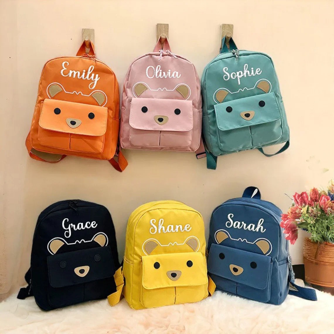 Embroidered Toddler Backpack C - огляд і ціна Baby Nursery Backpack