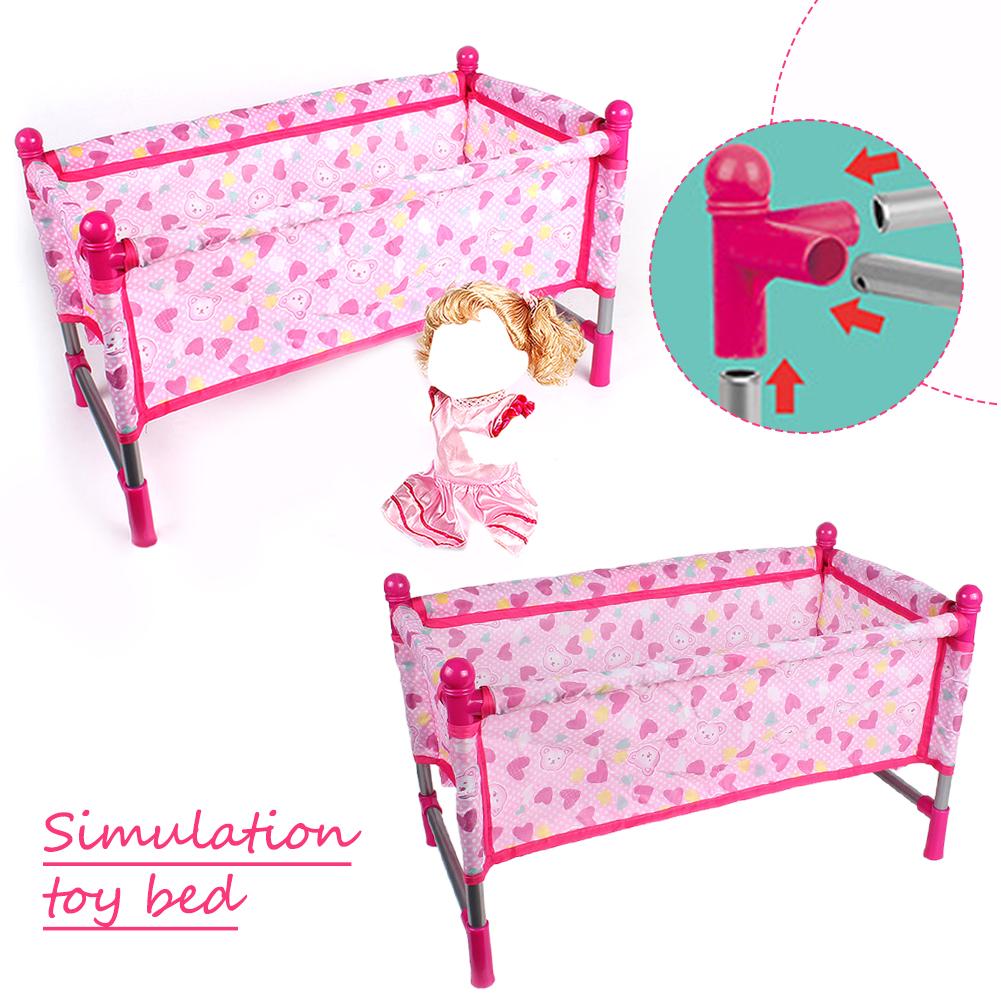 Toy Bed Simulation Baby Doll B - огляд і ціна Baby Nursery Dolls