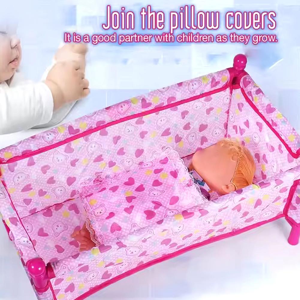 Toy Bed Simulation Baby Doll B - огляд і ціна Baby Nursery Dolls