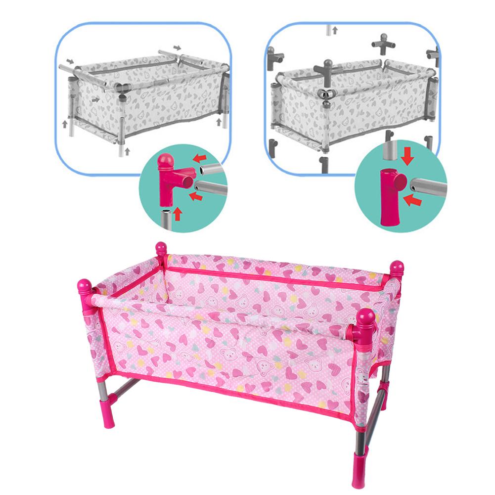 Toy Bed Simulation Baby Doll B - огляд і ціна Baby Nursery Dolls