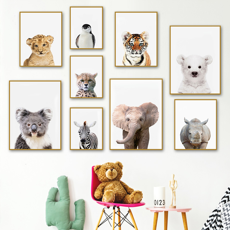 Baby Safari Animal Nursery Wal - огляд і ціна Baby Zoo Nursery