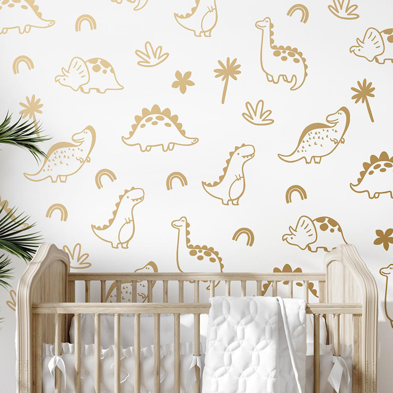 Geometric Dinosaur Tree Rainbo - огляд і ціна Baby Nursery Tree