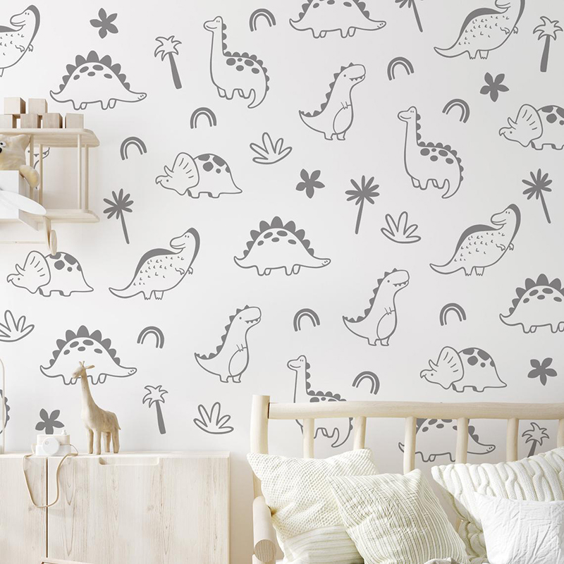 Geometric Dinosaur Tree Rainbo - огляд і ціна Baby Nursery Tree