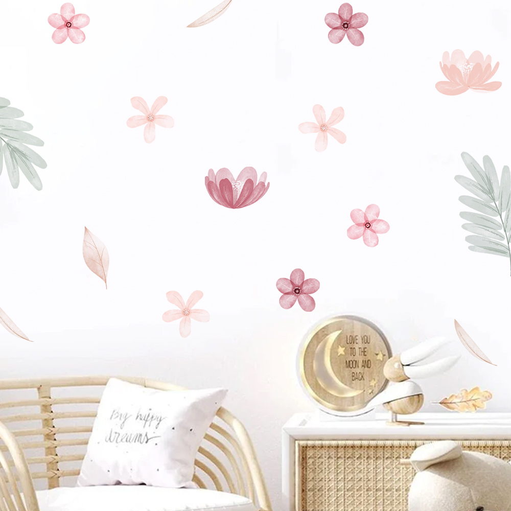 Boho Leaves Botanical DIY Wall - огляд і ціна Baby Nursery Diy
