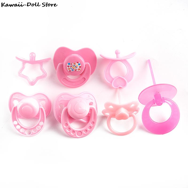 2pcs Lovely Doll Pacifier For  - огляд і ціна Baby Nursery Dolls