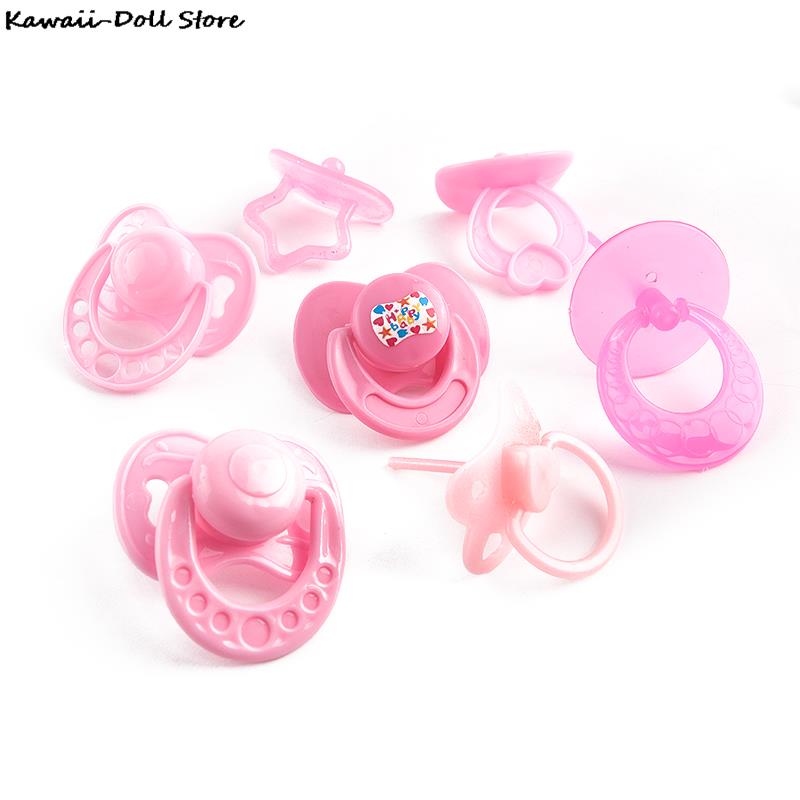 2pcs Lovely Doll Pacifier For  - огляд і ціна Baby Nursery Dolls
